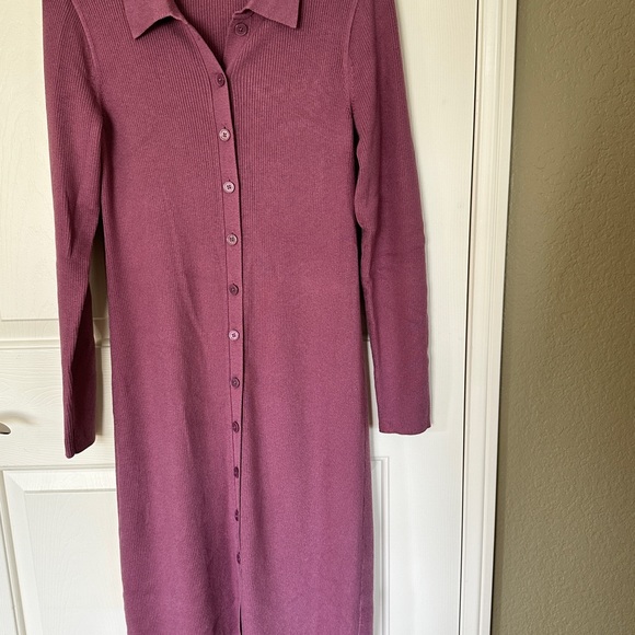 J.Crew Ribbed Button-front Dress - Picture 6 of 9